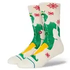 Stance, BUDDY THE ELF , Off White Crew Socks Size Men's 9-13