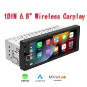 HD Car Radios Multimedia Carplay Touch Screen Mirror Link Stereo Bluetooth USB
