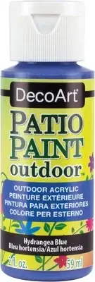 DecoArt Patio Paint 2oz-Hydrangea Blue DCP-33