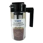 TAKEYA 1-Quart Cold Brew Coffee Maker All-In-One
