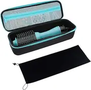 Jarttarn Hard Travel Case for Revlon Hair Dryer Brush, Hot Tools One-Step Hair Dryer and Volumizer Styler, Hot Air Brush Carrying Case Box (Black)
