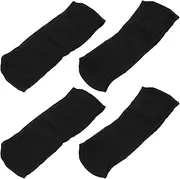 KOMBIUDA 4Pcs Maternity Incontinence Underwear for Pregnant Women Black Mesh Pants Bras Comfortable Nursing Supplies Breathable Panties