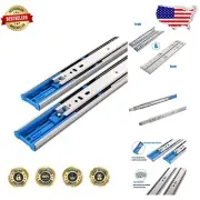 10 Pairs 20-Inch Soft Close Drawer Slides with 110 LB Capacity - Stainless Steel