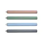 Silicone Rolling Pin Portable Dough Roller for Tortillas Cookies Biscuits