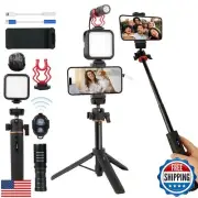 Kalofaye Vlogging Kit for iPhone, Android, Compatible YouTube Starter Kit for