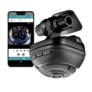 DC3000A d’Action 360, 360 Degree Dash Cam: 4K Dash Camera for Car with Built-...