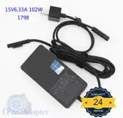 102W Power Supply Charger for Microsoft Surface Laptop Studio i7 RTX 3050 15V