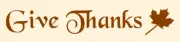 Primitive Sign Stencil Give Thanks Fall Leaf Autum Thanksgiving