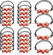 35 Pcs Sports Ball Bracelets Soccer Football Adjustable Bracelet Football Braided Rope Bracelet with Charm for Sport Theme Charm Bracelets,Soccer