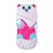 Hatchimals Hooded Sherpa Slumber Bag/Sleeping Bag