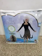 The Little Mermaid Disney Ursula Adult Size M 6-8 Women's Costume Glows in Dark