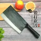 Handmade Cleaver Knife Forged Steel Chef Butcher Beef Cut Chop Bones Slicing 7"