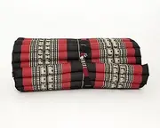 Mango Trees Jumbo Size 100% Kapok Thai Roll Up Mat Fold Out Mattress Cushion Day Bed
