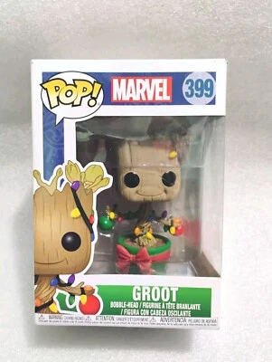 Funko Pop Marvel: Holiday, Guardians of The Galaxy - Groot Collectible...