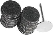 Long-lasting Replacement Pads for Electric Foot File Gentle and Effective, 15mm 240Grit 50 pcs