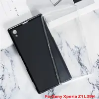 在飛比找蝦皮購物優惠-索尼 Xperia Z1 L39H 凝膠矽膠手機保護後殼的軟