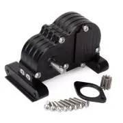 DIY LCG Chassis Rails Aluminum Transmission 9T Gearbox For 1/10 RC Crawler Truck