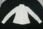 Lacoste White Light Button-up Casual Shirt Sz. 34/2 CF2043 BNWT 100% Authentic