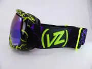 Von Zipper Snow Goggle SKYLAB PYL Party Animals - Lime Purple Chrome+Yellow Lens