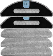 Replacement Mop Pads Compatible with iRobot Roomba Combo i5,i5+,j5,j5+ Vacuum Cleaner, Washable & Reusable Cleaning Refill Pads (5 Packs)