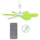 Remote Control Timer USB Powered Camping Fan with Remote Control USB Ceiling Fan