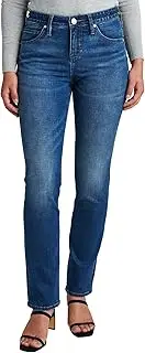 [JAG] Jeans Women's Petite Ruby Mid Rise Straight Leg Jeans