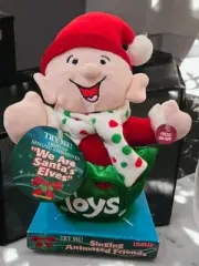 1964 Vintage Dundee Light-up Singing ELF Christmas New Toy