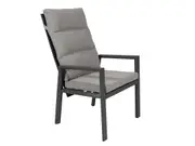 FurnitureOkay Mosman Aluminium Outdoor Dining Chair - Charcoal
