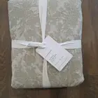 Pottery Barn Sorrel Jacquard full Queen Duvet Cover