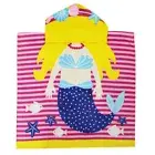 Onkaparinga Ocean Mermaid Kids 60x120cm Beach/Bath/Swim Hooded Towel Absorbent
