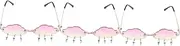 [OATIPHO] 2pcs Cloud Sunglasses Cloud Eyeglasses Photo Props Irregular Sunglasses Personalized Sunglasses Cloud Glasses Cloud Shaped Glasses Sunglasses Props Party Sunglasses Rimless Glasses