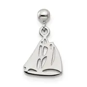 Sterling Silver Mio Memento Dangle Boat Charm