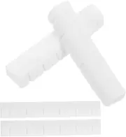 Levemolo 4pcs Ox Bone Saddle Guitar Nut for Classical Electric Acoustic Guitars String Nut for Accessories