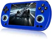 Anbernic RG40XXH Retro-Spielekonsole, 4-Zoll IPS Display, 64GB ROM, Linux 64-bit, RGB-Beleuchtung, Quad-Core A53 - Indigo Blau
