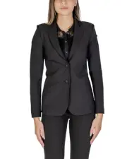 Sandro Ferrone Business Pant Suit SFWSuitBLK Women Black Blazers
