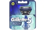Gillette 5 Aqua Razor Blades 4 Pack