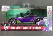 JADA TOYS DC The Joker 2009 Chevy Corvette Stingray 1:32 Diecast Car