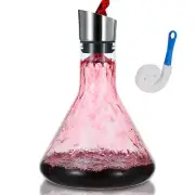 ® Wine DecanterRed Wine Decanter Set with AeratorWine Carafe 100% Lead-free C...