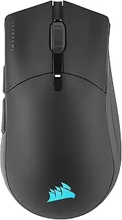 Corsair Sabre RGB PRO Wireless Champion Series, Ultra-Lightweight FPS/MOBA Wireless Gaming Mouse (Slipstream Wireless Technology, CORSAIR Marksman 26,000 DPI Optical Sensor) Black CH-9313211-AP
