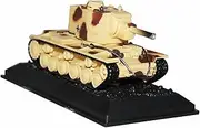 1:72 Scale Alloy WWII German Army KV-2 Heavy Artillery Tank Model Simulation Tank Model for Collection