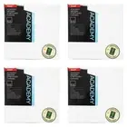 4x Jasart Academy 16x16" Thin Edge Cotton Stretched Painting Canvas 280GSM White