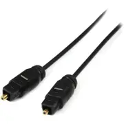 StarTech.com 3 ft Toslink SPDIF Optical Digital Audio Cable - Deliver high quality optical digital sound