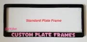 NUMBER PLATE FRAME, novelty quote, for CAR, DRIFT, BURNOUT, FORD, HOLDEN VEHICLE