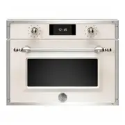 Bertazzoni 45cm Heritage Series Built-In Combi-Microwave Oven - Ivory