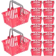 20Pcs Mini Shopping Basket Mini Toy Shopping Basket Small Retail Shopping Bas...