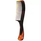 BARBER BEAUTY SALON SCALPMASTER TORTOISE DETANGLING WET COMB 9"