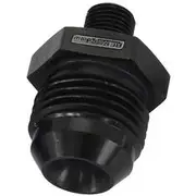 Aeroflow Metric M10 X 1.0mm to -10An Black Male M10X1.0mm to -10An - AF743-10BLK