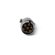Elinz Trailer Plug 7 PIN Large Round Metal Connector Adaptor Socket Car Caravan Boat x1
