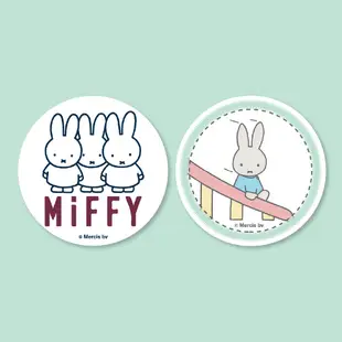 MIFFY 米飛兔 miffy溜滑梯 陶瓷杯墊 吸水杯墊 創意隔熱墊 杯墊 杯墊 米菲 正版授權