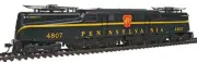 Bachmann GG1 Electric w/Sound & DCC PRR #4807 Green/Yellow - N Scale